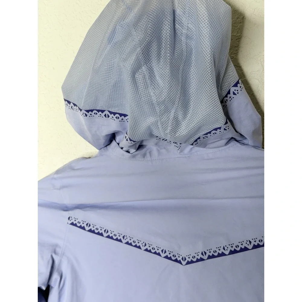Ivivva by Lululemon Girls Size 7 Lavender Hooded Lightweight Windbreaker Jacket